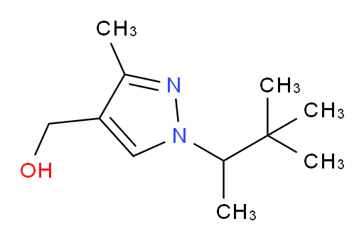 [1-(3,3-dimethylbutan-2-yl)-3-methyl-1H-pyrazol-4-yl]methanol