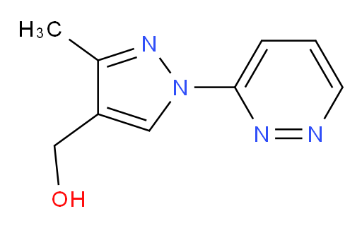[3-methyl-1-(pyridazin-3-yl)-1H-pyrazol-4-yl]methanol