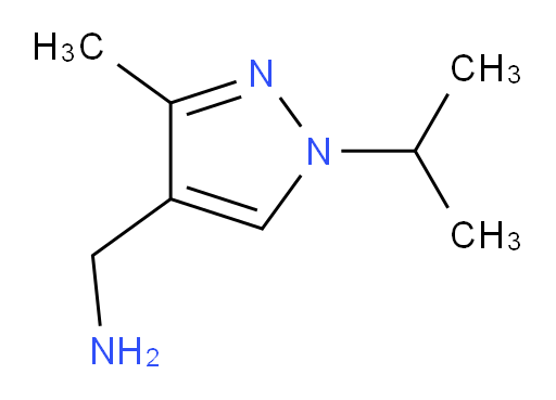 1-[3-methyl-1-(propan-2-yl)-1H-pyrazol-4-yl]methanamine