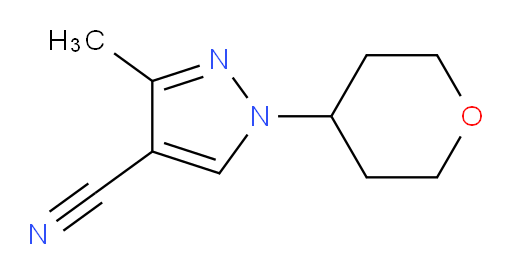 3-methyl-1-(oxan-4-yl)-1H-pyrazole-4-carbonitrile