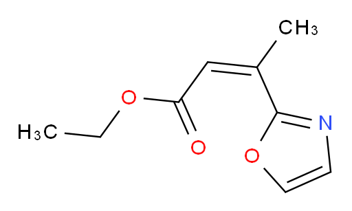 ethyl (2Z)-3-(1,3-oxazol-2-yl)but-2-enoate