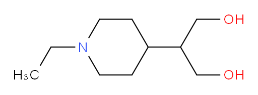2-(1-ethylpiperidin-4-yl)propane-1,3-diol