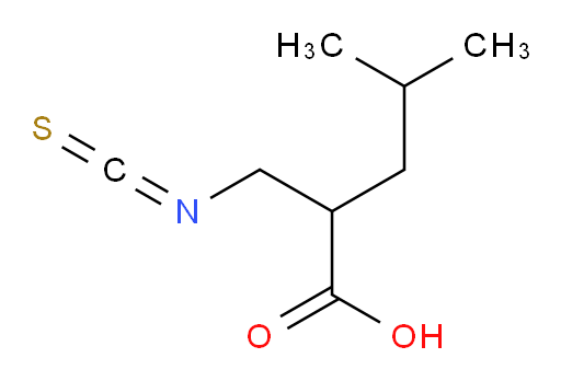 2-(isothiocyanatomethyl)-4-methylpentanoic acid
