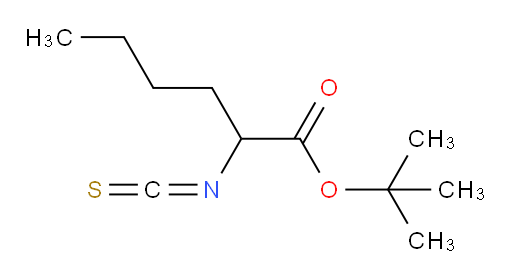 tert-butyl 2-isothiocyanatohexanoate