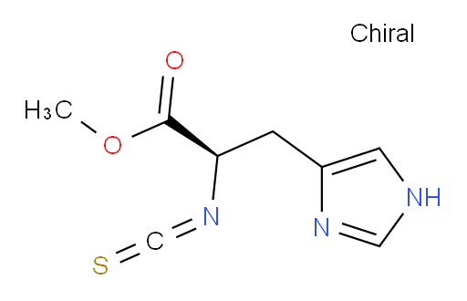 methyl (2R)-3-(1H-imidazol-4-yl)-2-isothiocyanatopropanoate