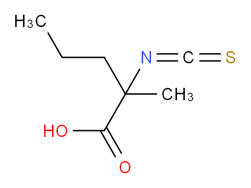 2-isothiocyanato-2-methylpentanoic acid
