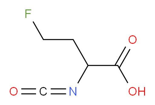 4-fluoro-2-isocyanatobutanoic acid