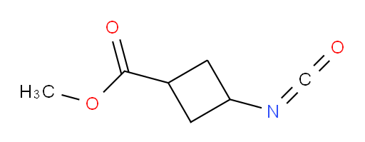 methyl 3-isocyanatocyclobutane-1-carboxylate