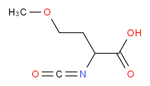 2-isocyanato-4-methoxybutanoic acid