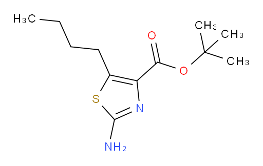 tert-butyl 2-amino-5-butyl-1,3-thiazole-4-carboxylate
