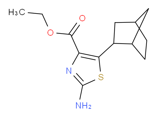 ethyl 2-amino-5-{bicyclo[2.2.1]heptan-2-yl}-1,3-thiazole-4-carboxylate