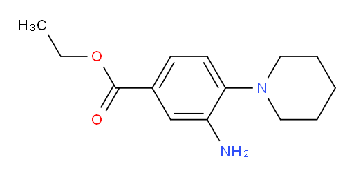 ethyl 3-amino-4-(piperidin-1-yl)benzoate