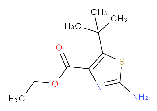 ethyl 2-amino-5-tert-butyl-1,3-thiazole-4-carboxylate