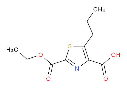 2-(ethoxycarbonyl)-5-propyl-1,3-thiazole-4-carboxylic acid