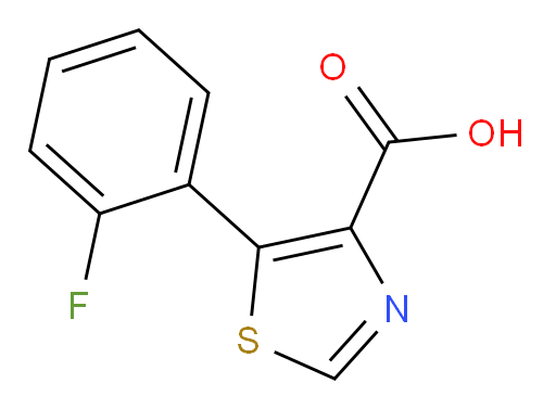 5-(2-fluorophenyl)-1,3-thiazole-4-carboxylic acid