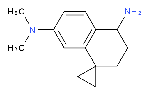 N7',N7'-dimethyl-3',4'-dihydro-2'H-spiro[cyclopropane-1,1'-naphthalene]-4',7'-diamine