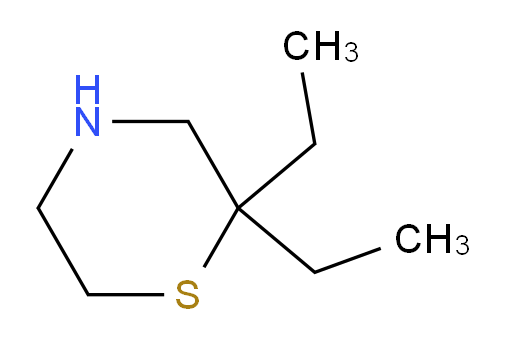 2,2-diethylthiomorpholine