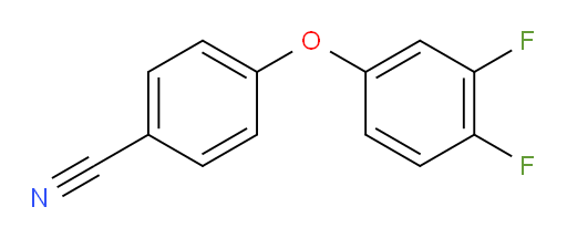 4-(3,4-difluorophenoxy)benzonitrile