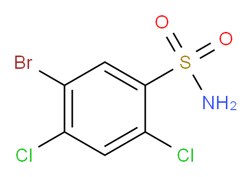 5-bromo-2,4-dichlorobenzene-1-sulfonamide