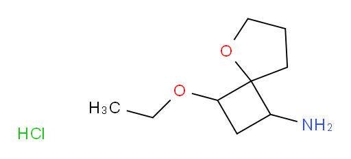 3-ethoxy-5-oxaspiro[3.4]octan-1-amine hydrochloride