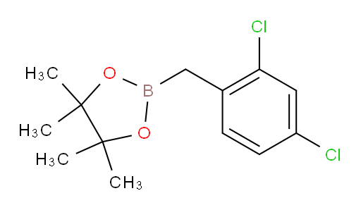2-[(2,4-dichlorophenyl)methyl]-4,4,5,5-tetramethyl-1,3,2-dioxaborolane
