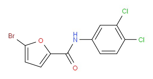 5-bromo-N-(3,4-dichlorophenyl)furan-2-carboxamide