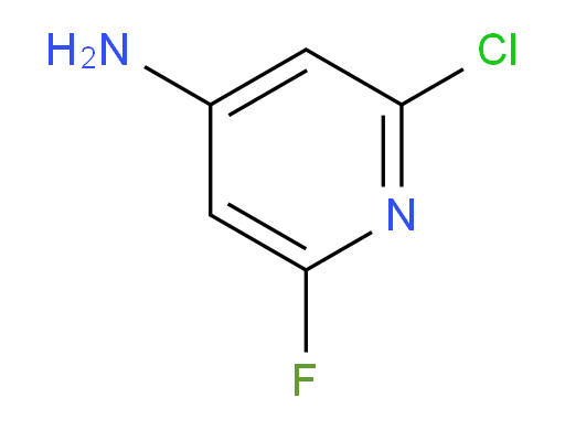 2-chloro-6-fluoropyridin-4-amine