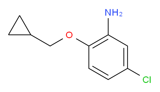 5-chloro-2-(cyclopropylmethoxy)aniline