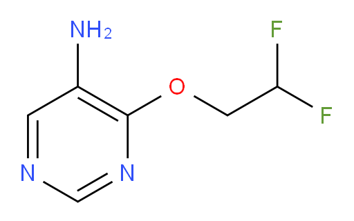 4-(2,2-difluoroethoxy)pyrimidin-5-amine