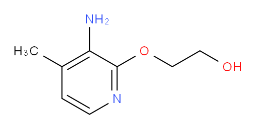 2-[(3-amino-4-methylpyridin-2-yl)oxy]ethan-1-ol