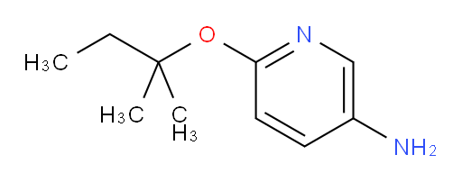 6-[(2-methylbutan-2-yl)oxy]pyridin-3-amine