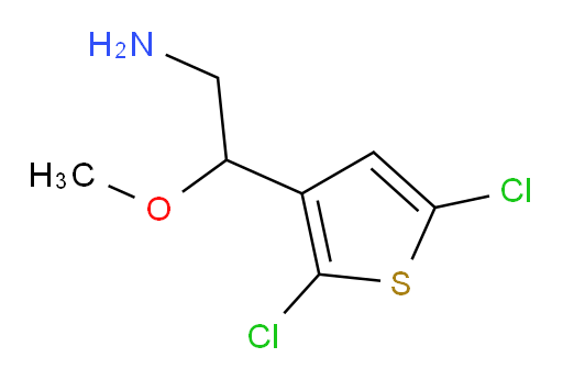2-(2,5-dichlorothiophen-3-yl)-2-methoxyethan-1-amine