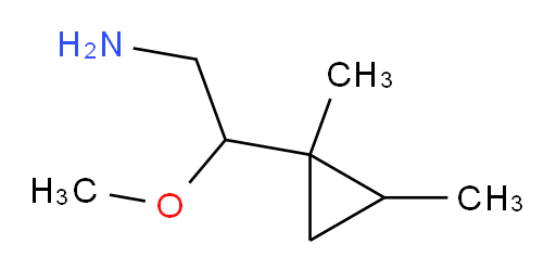 2-(1,2-dimethylcyclopropyl)-2-methoxyethan-1-amine