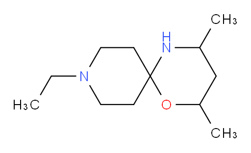 9-ethyl-2,4-dimethyl-1-oxa-5,9-diazaspiro[5.5]undecane