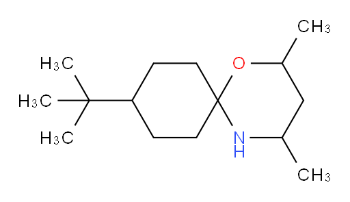 9-tert-butyl-2,4-dimethyl-1-oxa-5-azaspiro[5.5]undecane
