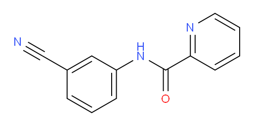 N-(3-cyanophenyl)pyridine-2-carboxamide