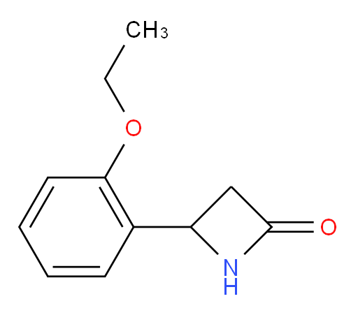 4-(2-ethoxyphenyl)azetidin-2-one