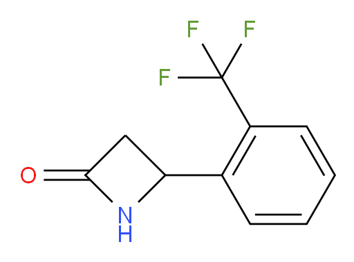 4-[2-(trifluoromethyl)phenyl]azetidin-2-one