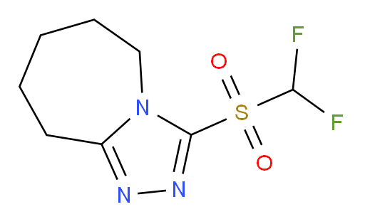 3-difluoromethanesulfonyl-5H,6H,7H,8H,9H-[1,2,4]triazolo[4,3-a]azepine