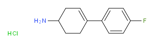 4-(4-fluorophenyl)cyclohex-3-en-1-amine hydrochloride