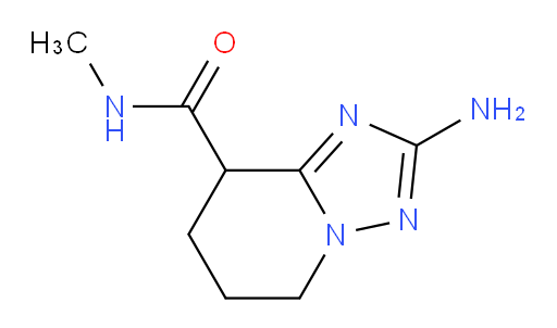 2-amino-N-methyl-5H,6H,7H,8H-[1,2,4]triazolo[1,5-a]pyridine-8-carboxamide