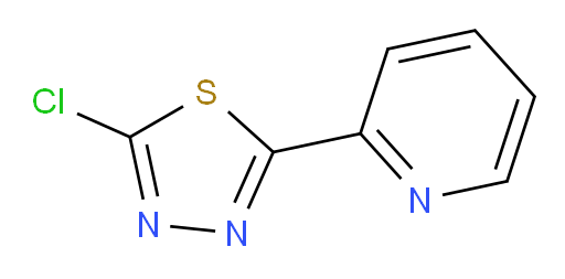 2-(5-chloro-1,3,4-thiadiazol-2-yl)pyridine