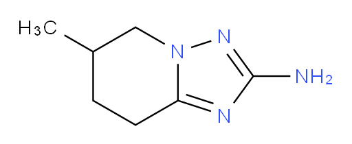 6-methyl-5H,6H,7H,8H-[1,2,4]triazolo[1,5-a]pyridin-2-amine
