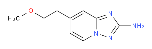 7-(2-methoxyethyl)-[1,2,4]triazolo[1,5-a]pyridin-2-amine