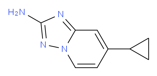 7-cyclopropyl-[1,2,4]triazolo[1,5-a]pyridin-2-amine