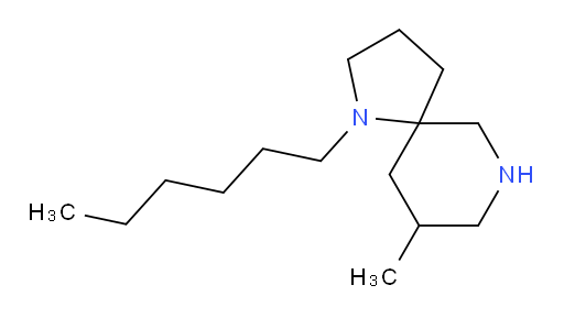 1-hexyl-9-methyl-1,7-diazaspiro[4.5]decane