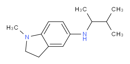 1-methyl-N-(3-methylbutan-2-yl)-2,3-dihydro-1H-indol-5-amine