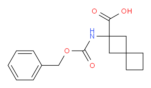 2-{[(benzyloxy)carbonyl]amino}spiro[3.3]heptane-2-carboxylic acid