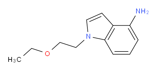 1-(2-ethoxyethyl)-1H-indol-4-amine