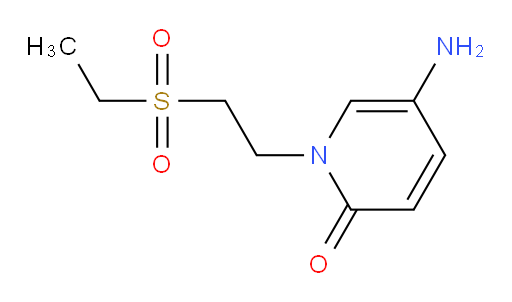 5-amino-1-[2-(ethanesulfonyl)ethyl]-1,2-dihydropyridin-2-one